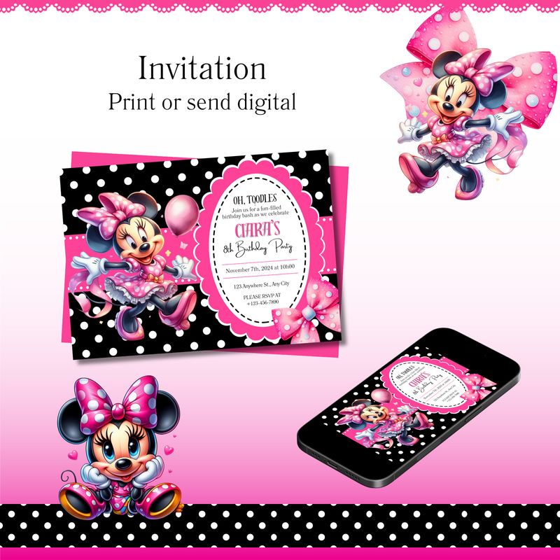 Minnie Mouse Party Package