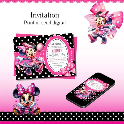 Minnie Mouse Party Package