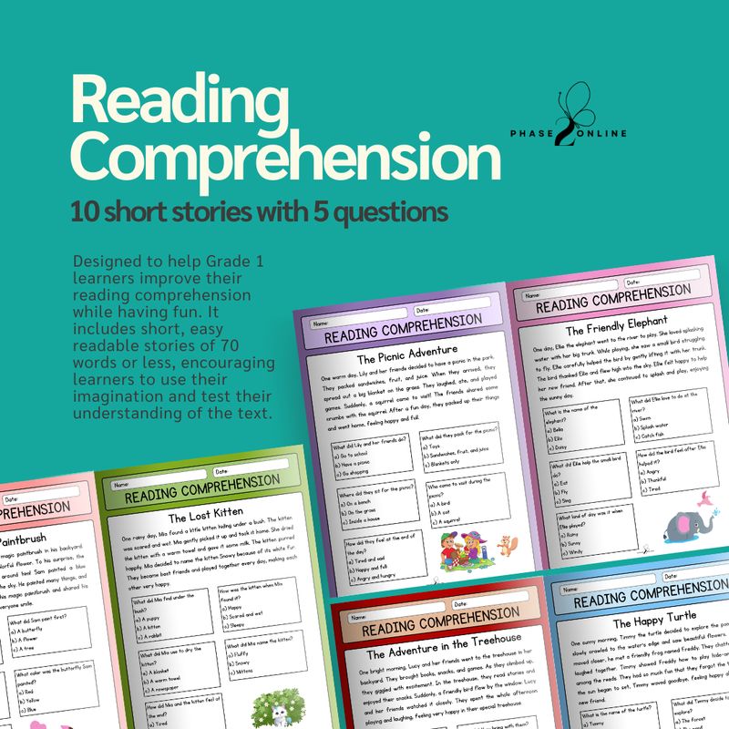 10 Short Stories Grade 1