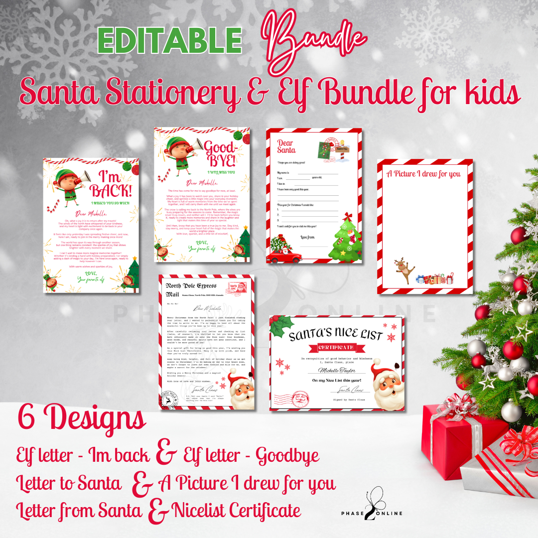 Bundle - Christmas KIDS - 6 Designs