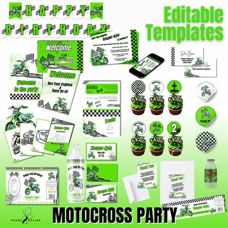 Motocross Party Package