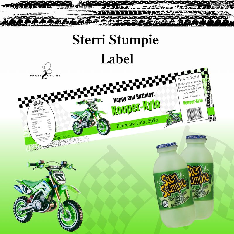Motocross Party Package