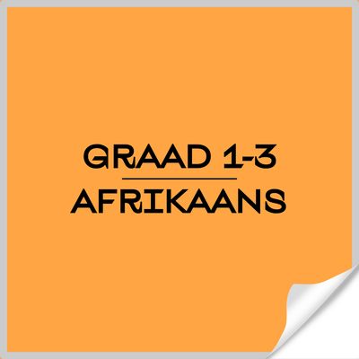 Graad 1-3 Afrikaans