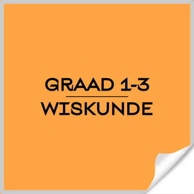 Graad 1-3 Wiskunde