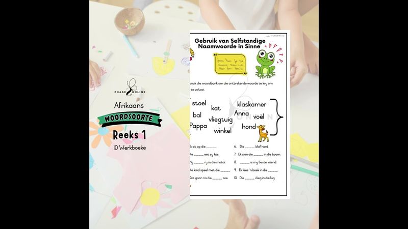 ​Selfstandige Naamwoorde Werkboek