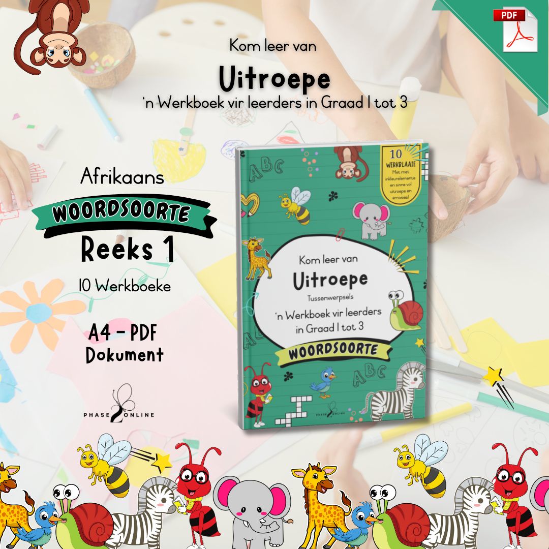 Tussenwerpsels | Uitroepe Werkboek