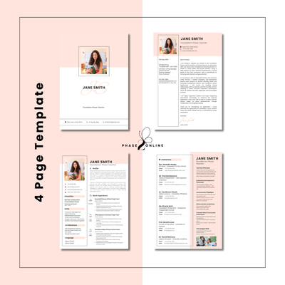 CV Resume Template Modern Design