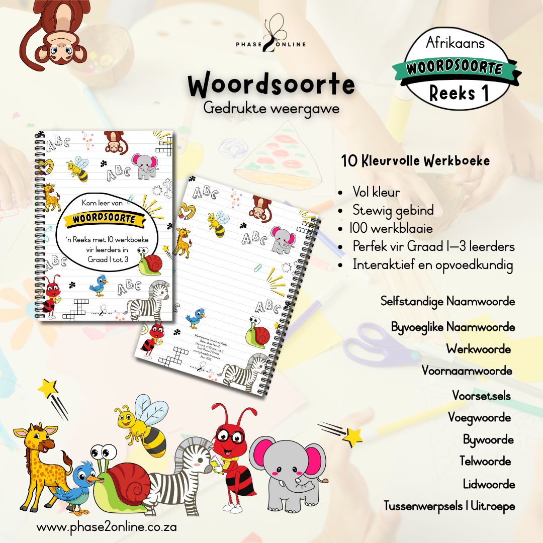 REEKS 1 Gedrukte Weergawe - WOORDSOORTE