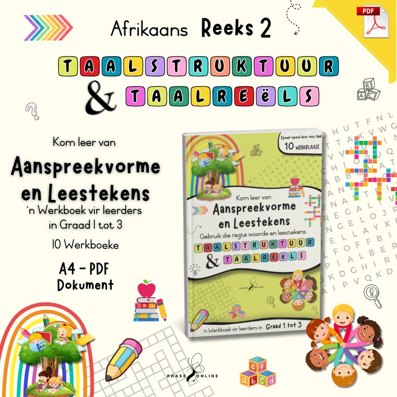 Aanspreekvorme en Leestekens Werkboek