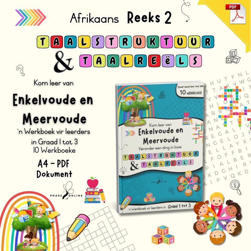 Enkelvoude &amp; Meervoude Werkboek