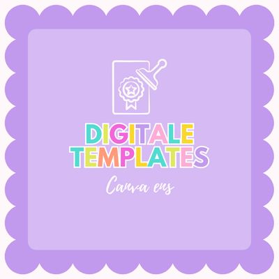 Digitale Templates (Canva, ens.)