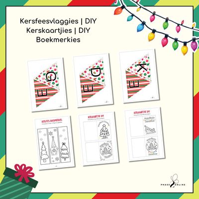 Kersfees Aktiwiteitsboek vir Kinders | 85+ Bladsye | Drukbare A4 PDF