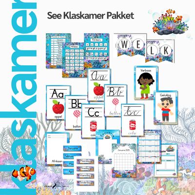 Onder die See KLASKAMER PAKKET