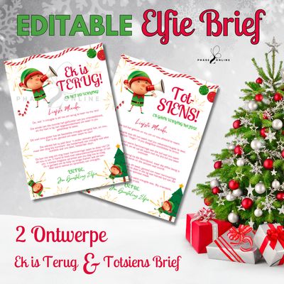 Elfie Brief - Ek is terug - Totsiens - AFRIKAANS