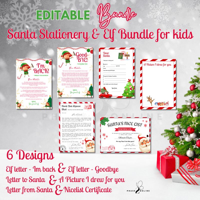 Bundle - Christmas KIDS - 6 Designs