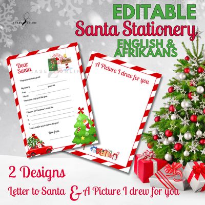 Letter to Santa / Brief aan Kersvader