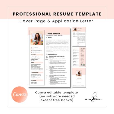 Moderne CV - Curriculum Vitae | Resume Template