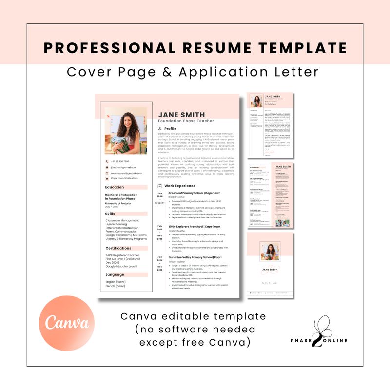 Moderne CV - Curriculum Vitae | Resume Template