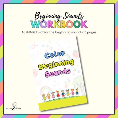 Color the beginning sound