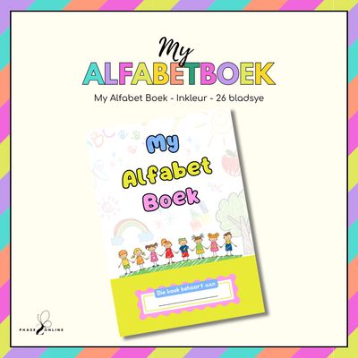 My Alfabet Boek - Inkleur