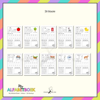 My Alfabet Boek - Inkleur