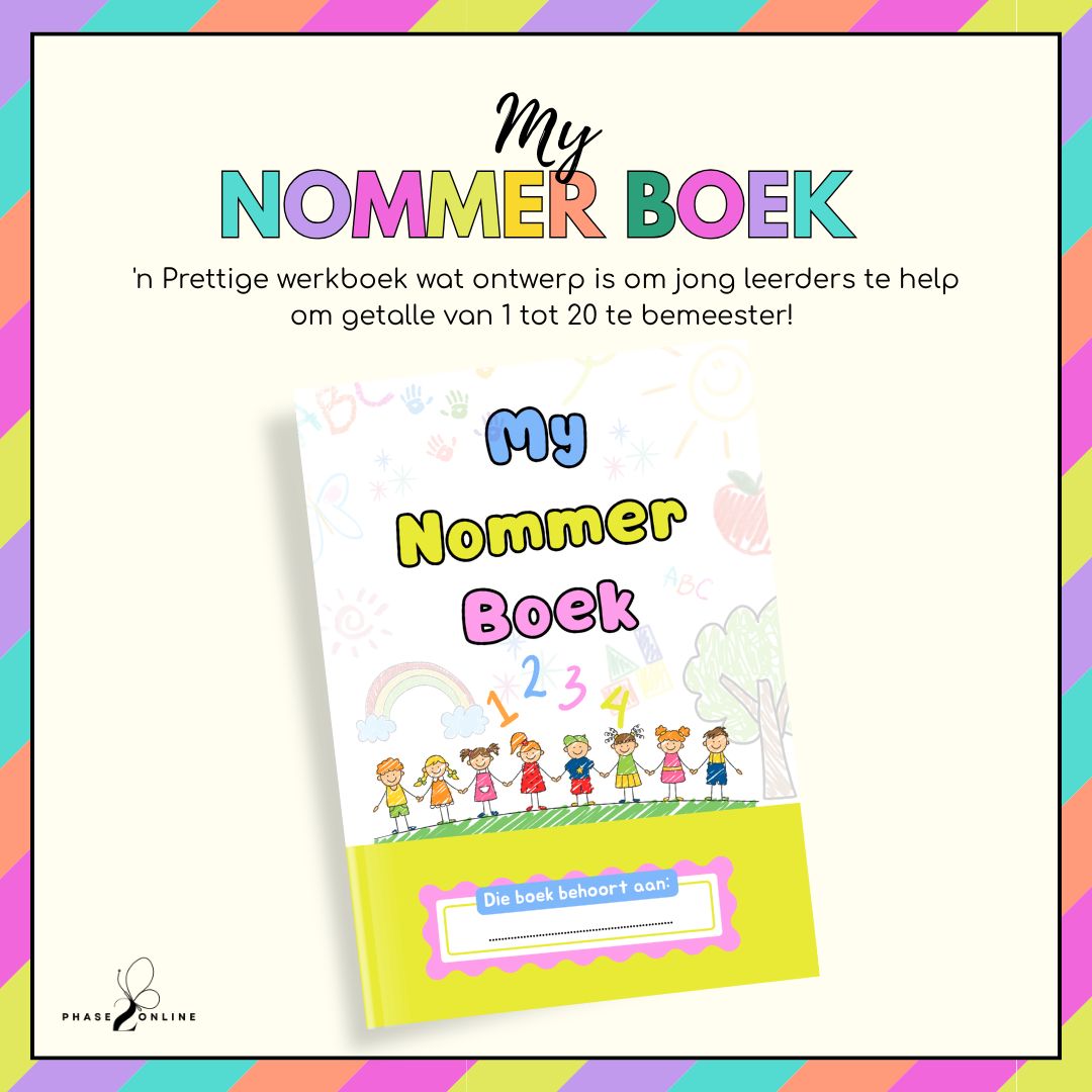 My Nommer Boek 1 tot 20