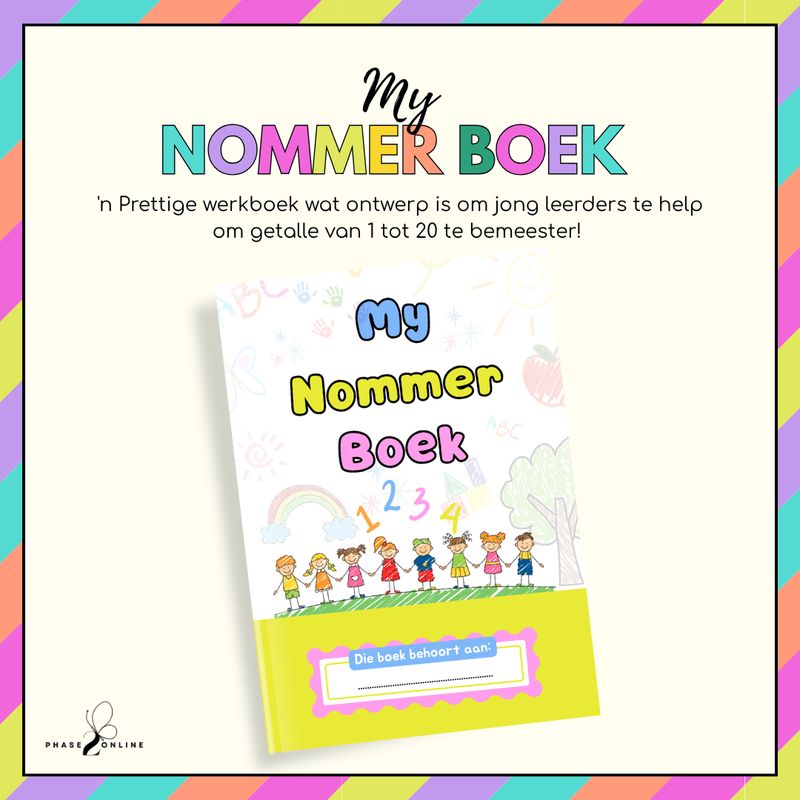 My Nommer Boek 1 tot 20