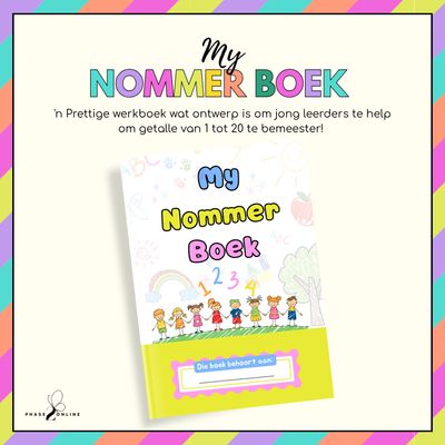 My Nommer Boek 1 tot 20
