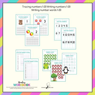 My Numbers Book 1 to 20
