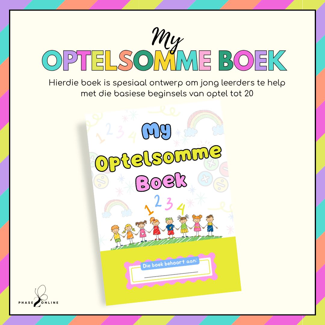 My Optelsomme Boek 40 bladsye