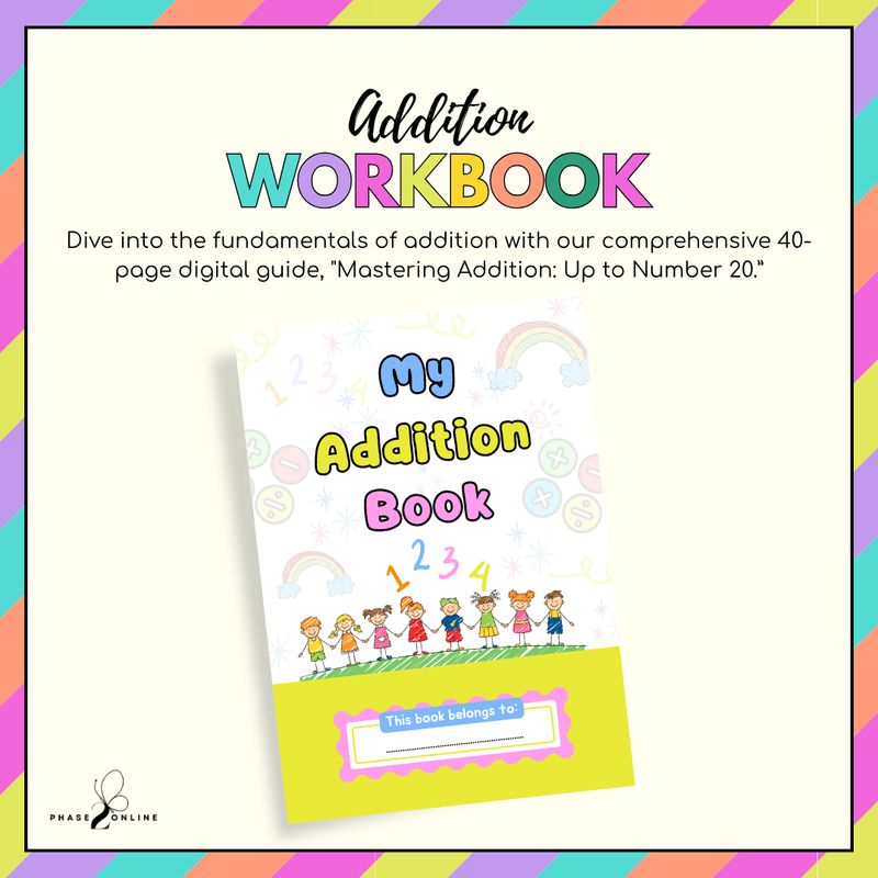 My Addition Book 40 pages