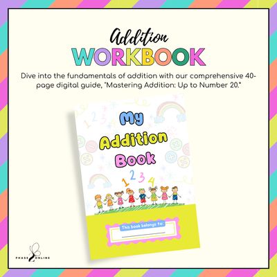 My Addition Book 40 pages