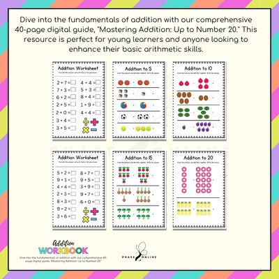 My Addition Book 40 pages