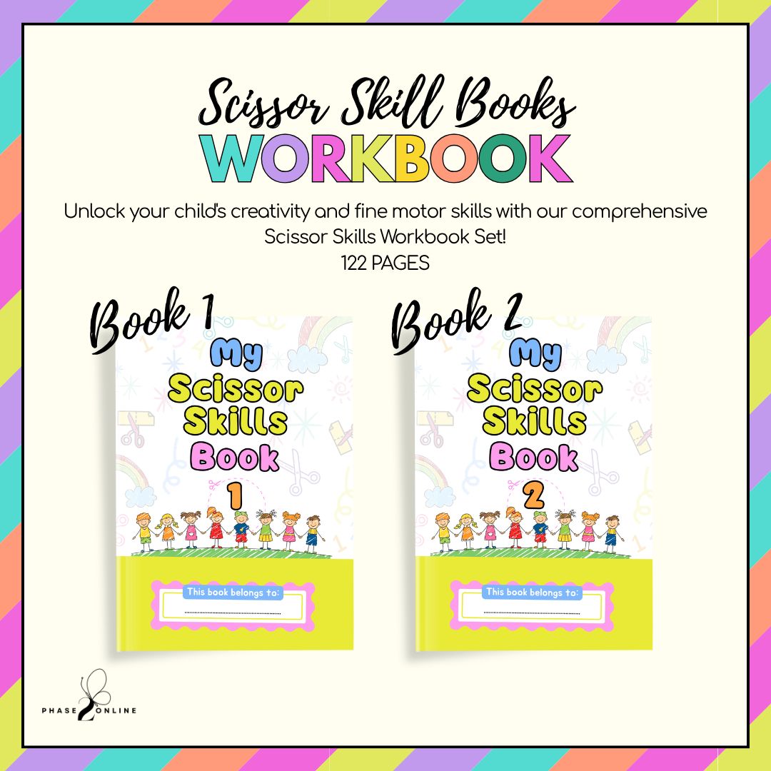 My Scissor Skill Books - 122 pages
