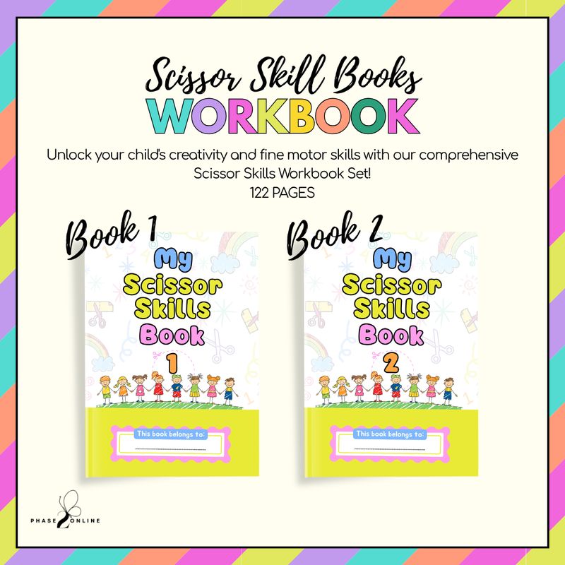 My Scissor Skill Books - 122 pages