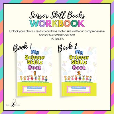 My Scissor Skill Books - 122 pages