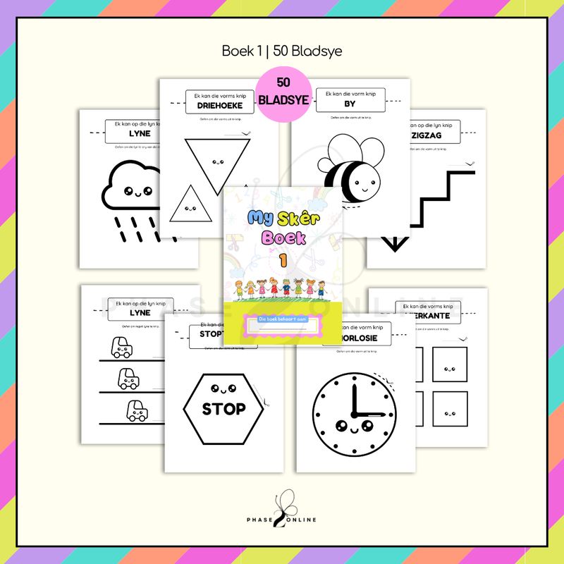 My Skêr Boek 1 &amp; 2 - 122 bladsye