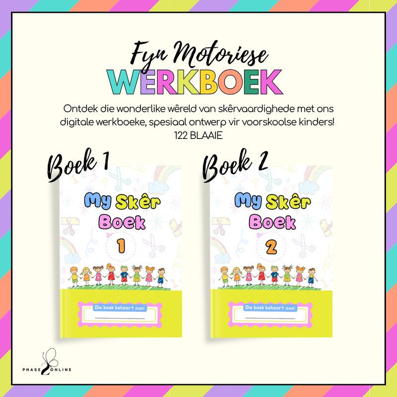 My Skêr Boek 1 &amp; 2 - 122 bladsye