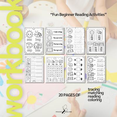 CVC Words - Short U | Workbook