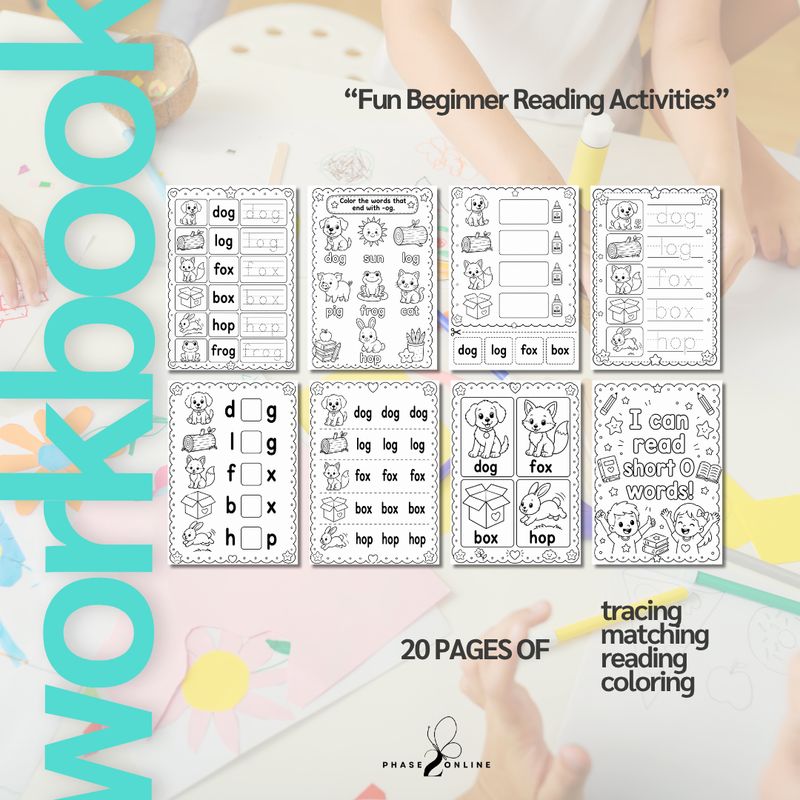 CVC Words - Short O | Workbook