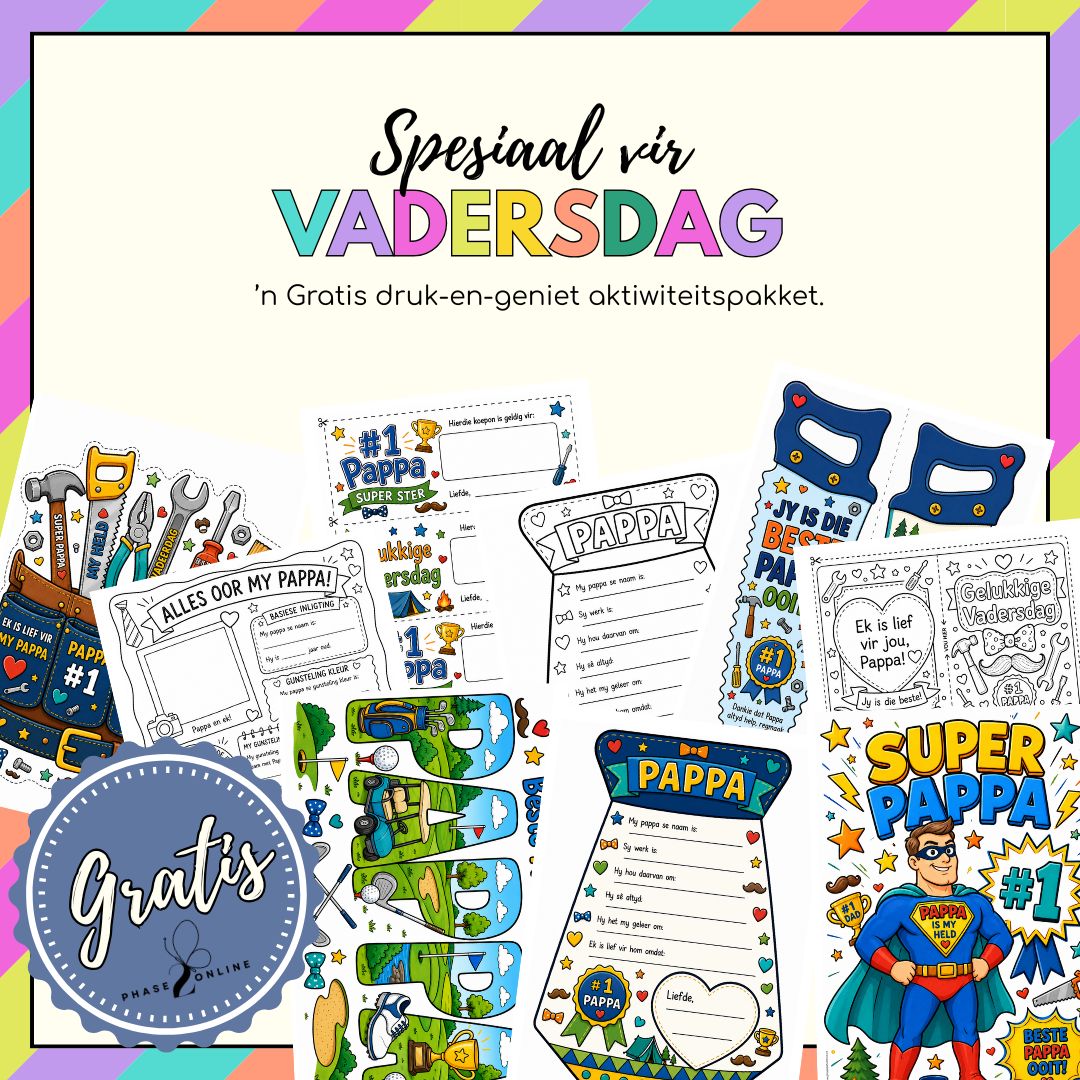 Vadersdag Gratis Aktiwiteite pdf download