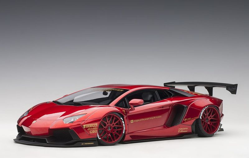 Lamborghini Aventador LB Works - RED METALLIC