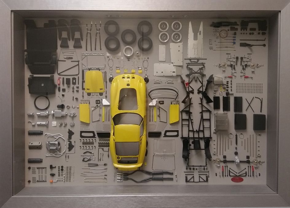 Ferrari 250 GTO - Dispaly - YELLOW