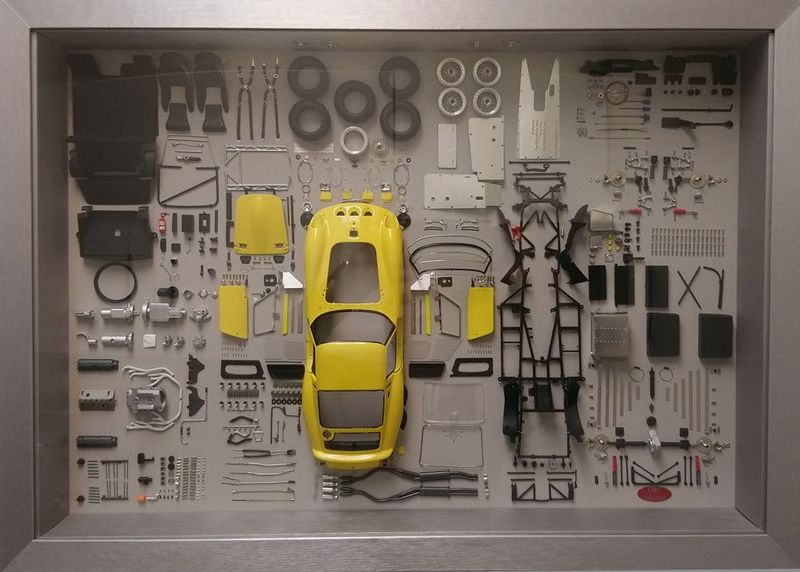 Ferrari 250 GTO - Dispaly - YELLOW