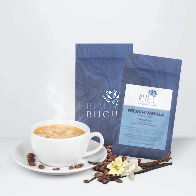BLU BIJOU French Vanilla Cubensis Coffee