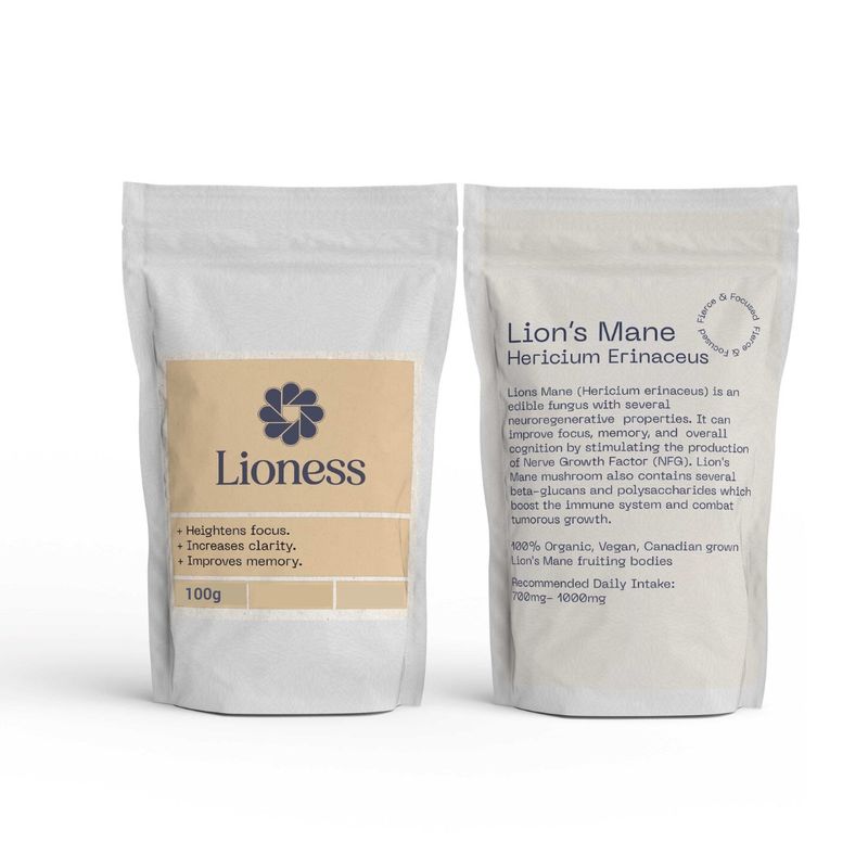 Lions Mane Supplement Powder