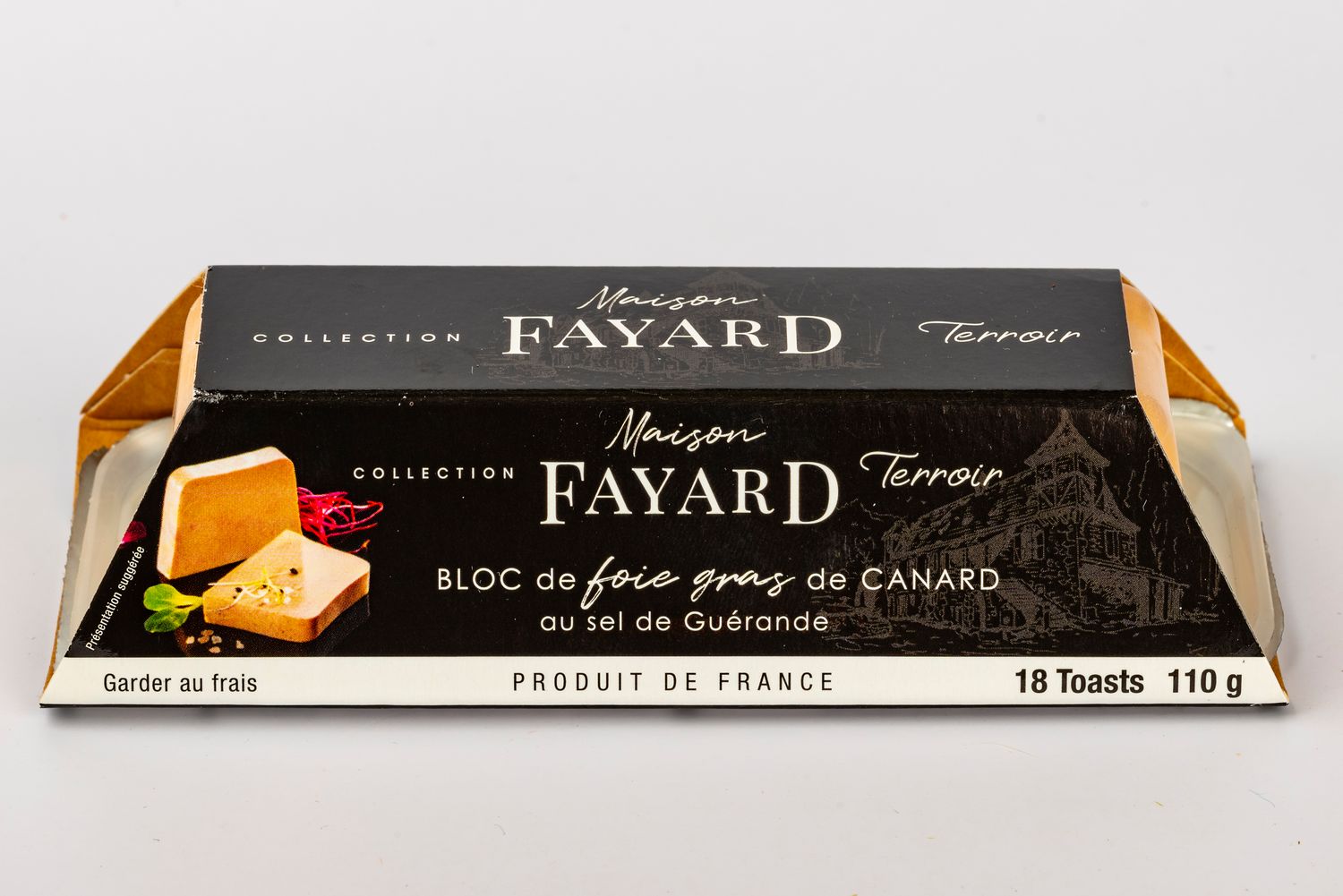 Duck Foie Gras from Périgord with Guérande Salt