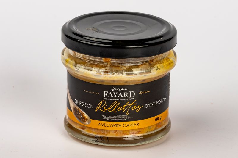 Sturgeon Rillettes with Caviar