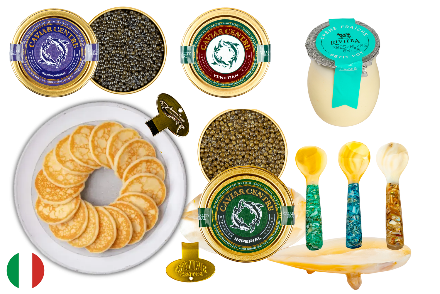 HOUSE OF SAVOY CAVIAR CONNOISSEUR SET