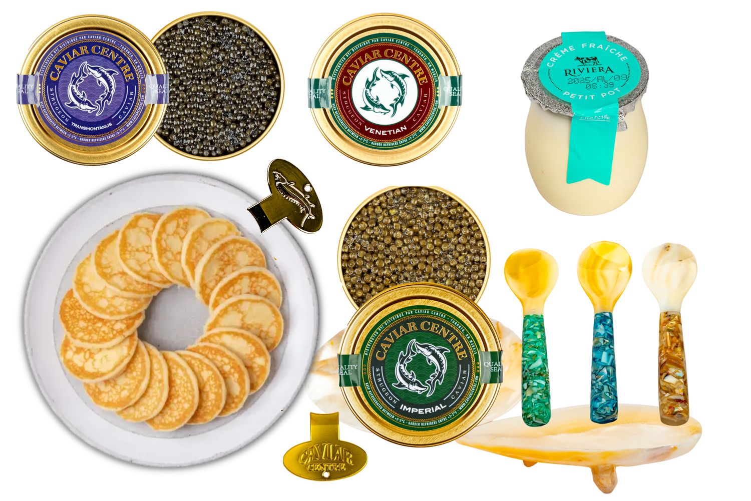 HOUSE OF SAVOY CAVIAR CONNOISSEUR SET